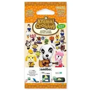Nintendo Cartes Amiibo - Animal Crossing Série 2   Contient 3 cartes dont 1 spéciale