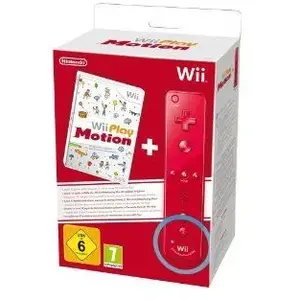 Comparateur de prix : Nintendo WII PLAY MOTION WIIMOTE PLUS ROUGE / Jeu Wii