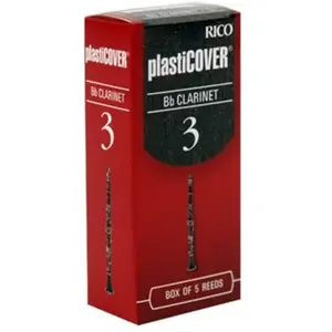 Boite de 5 anches Rico Plasticover pour clarinette force 3