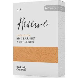 Comparateur de prix : D'Addario Woodwinds Organic Reserve Classic Bb Clarinet Reeds 3.5 | 10...