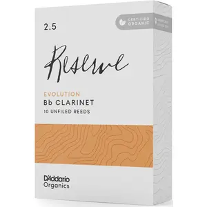 D'Addario D'addario - 10 Anches Clarinette Si Bémol Organic Reserve Ev...Vendu parrakuten