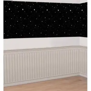 Amscan "Rol sterrenhemel muurdecoratie - Feestdecoratievoorwerp - One size" pas cher