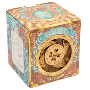 iDventure GERONIMO GAMES Casse Tete Cluebox - Captain Nemo s Nautilus - Tribuo - Enfant - Mixte pas cher
