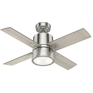 Hunter Fans - Ventilateur de plafond Beck avec lumière & télecommande pas cher