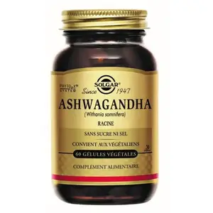 Solgar Ashwagandha 60 gélules pas cher