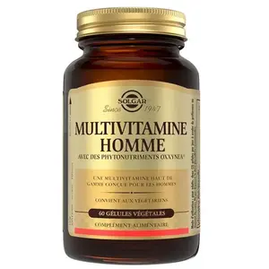Solgar Multivitamine Homme 60 gélules végétales pas cher