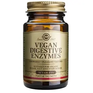Solgar Vegetarlan Enzymes Digestives 50 Comprimés pas cher