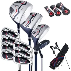 COSTWAY Set de Golf 11 Clubs-Droitier Hommes-Driver,Bois de Parcours,H...Vendu parcdiscount