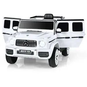 GOPLUS Voiture Électrique Enfant 3-8 Ans 12V avec Télécommande Mercede... pas cher