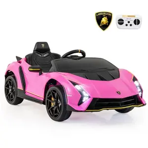 Costway - 12V Lamborghini Voiture Électrique Enfants avec Télécommande... pas cher