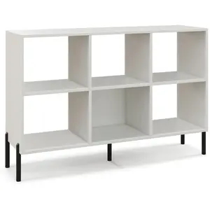 Bibliothèque Ouverte À 6 Cubes Costway, Meuble De Rangement À 3 Niveau...Vendu parcdiscount