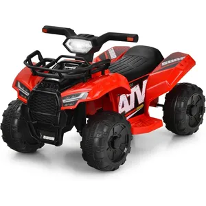 Costway - Quad Électrique Enfants avec 4 Roues Antidérapantes, Voiture... pas cher