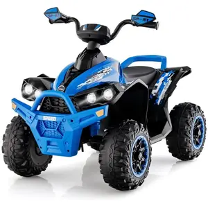 COSTWAY Costway Quad Electrique Pour Enfants 12v7ah, Led, Musique, Péd...Vendu parcdiscount
