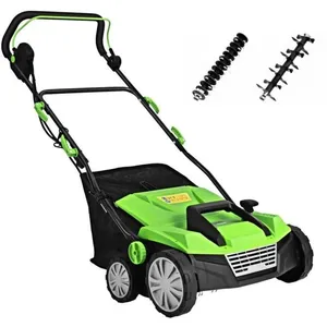 Scarificateur Electrique - COSTWAY - Largeur de Travail 38 cm - Bac de...