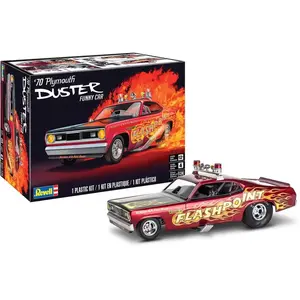 1:24 Revell 14528 70 Plymouth Duster Car Plastic Modelbouwpakket