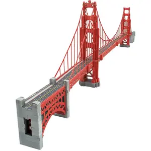 Puzzle 3D - Fascinations - Golden Gate Bridge - Métal - Rouge - À part...Vendu paramazon