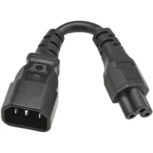 Eaton Tripp Lite Series - Adaptateur secteur - IEC 60320 C14 pour IEC 60320 C5 - 250 V - 2.5 A - 15 cm - noir - Europe pas cher