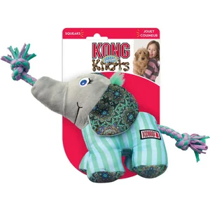 Jouet KONG Knots Carnival Elephant taille S/M: L9xl17xH13cm, pour chie... pas cher