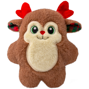 KONG Snuzzles Renne de Noël pour chien - taille M : L 23 x l 19 x H 8 cm pas cher