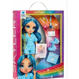 Poupée Rainbow High Junior High Pyjama Party Skyler Blue pas cher
