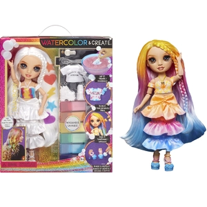 Mga Entertainment Mga Rainbow High Watercolor & Create New Theme Dolls pas cher