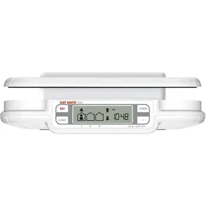 Cat Mate Elite I.D. Disque Chat avec commande minuterie Blanc pas cher