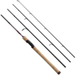 Abu Garcia Diplomat V2 804M | 10-35g | Reishengel Zwart 2.44m 10-35g pas cher