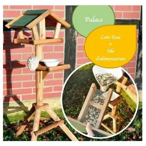 BB-LOISIR Mangeoire oiseaux exterieur pour oiseaux sauvage. Montage simple .modele Palace-313 pas cher