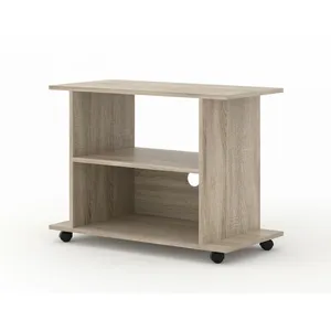 Meuble TV - BB LOISIR - Yogi Sonoma - 2 étagères - Design moderne pas cher