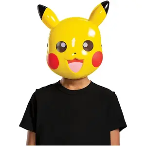 Disguise POKÉMON, Pikachu Mask, One Size Child pas cher
