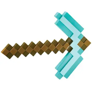 DISGUISE Cosplay - MINECRAFT PIOCHE - Marque Half Moon Bay Bbq - Couleur(s) Marron et bleu - Couleur principale Blanc pas cher