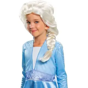 Disguise Disney ELSA WIG - CHILD pas cher