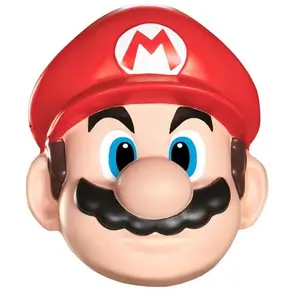 Disguise Mario Masque pour adulte, rouge/blanc/marron, taille unique pas cher