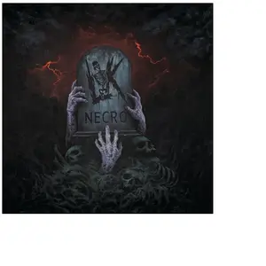 Metal Heaven Necro Vinyle Blanc Et Noir pas cher