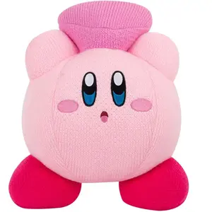 Tomy Kirby - Peluche Kirby Nuiguru-Knit Friend Heart Mega 39 Cm pas cher