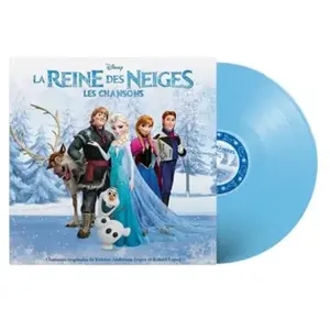 Polydor La Reine des Neiges - Les Chansons / Frozen Vinyle Bleu Opaque pas cher