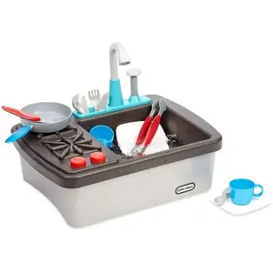 Little Tikes Mijn Eerste Gootsteen & Fornuis - Speelgoedwasbak Rollenspel pas cher