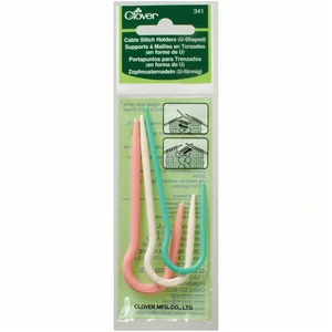 Clover Aiguilles à tresse multicolore, taille unique, 3