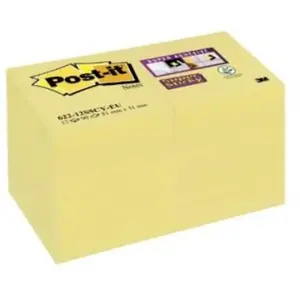 Post-it® Post-it 622-12sscy-eu lot de 12 blocs de notes 90 feuilles 51 x 51 mm jaune pas cher