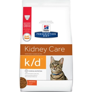 Comparateur de prix : 1,5kg K/D Kidney Care Hill's Prescription Diet Feline pour chat