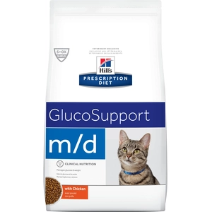Comparateur de prix : 1,5kg M/D Hill's Prescription Diet Feline pour chat