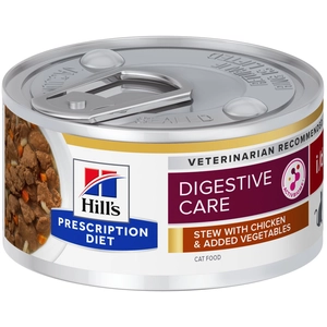 Hills 24x82g i/d Digestive Care Mijoté poulet, légumes Hill's Prescription Diet - Pâtée pour chat pas cher