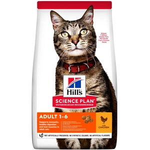 Hills 3kg Hill's Science Plan Adult 1-6 Poulet Croquettes pour chat pas cher