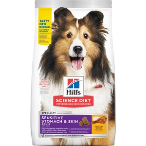 14kg Adult 1+ Sensitive Stomach & Skin Medium poulet Hill's Science Plan - Croquettes pour chien pas cher
