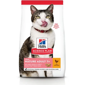 Hill's Aliment Chat Feline Mat7+ Light Poulet 7kg pas cher