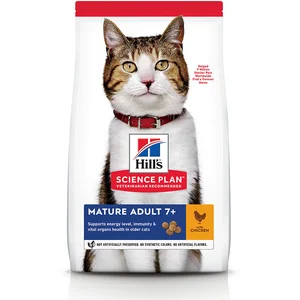 3kg Hill's Science Plan Mature Adult 7+ poulet - Croquettes pour chat pas cher