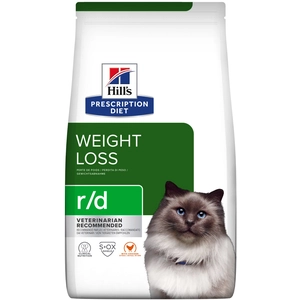 Hills 3kg r/d Weight Loss poulet Hill's Prescription Diet - Croquettes pour chat pas cher