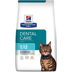 3kg t/d Dental Care poulet Hill's Prescription Diet - Croquettes pour chat pas cher