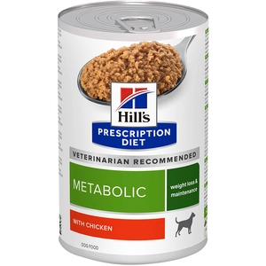 24x370g Metabolic Weight Management poulet Hill's Prescription Diet - Pâtée pour chienVendu parzooplus-be