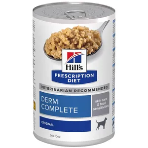 Hill’s Prescription Diet Derm Complete pour chien - 12 x 370 g pas cher